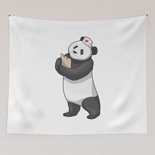 Item preview, Panda Nurse Clipboard designed and sold by Snabdesign84.