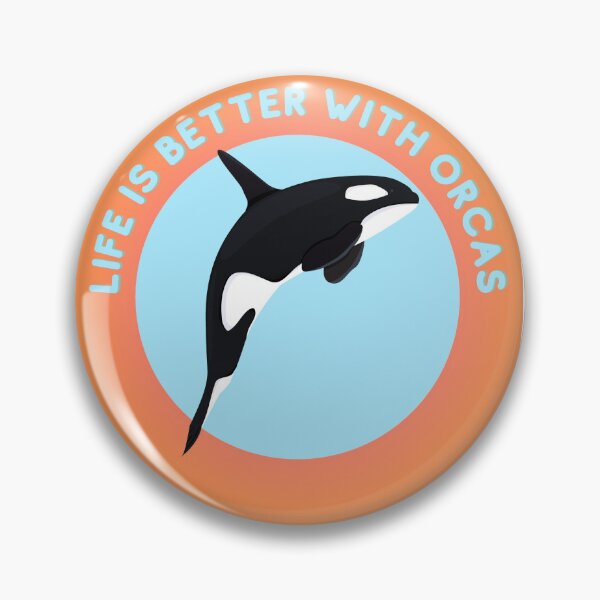 Item preview, Life is better with orcas designed and sold by Pluto237.