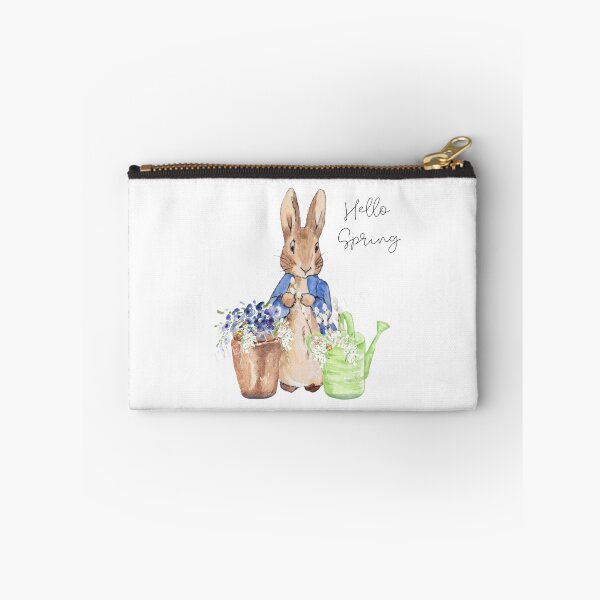 Aperçu de l'œuvre Aquarelle de Pâques Peter Rabbit avec gros oeuf de Pâques créée et vendue par moullknoz.