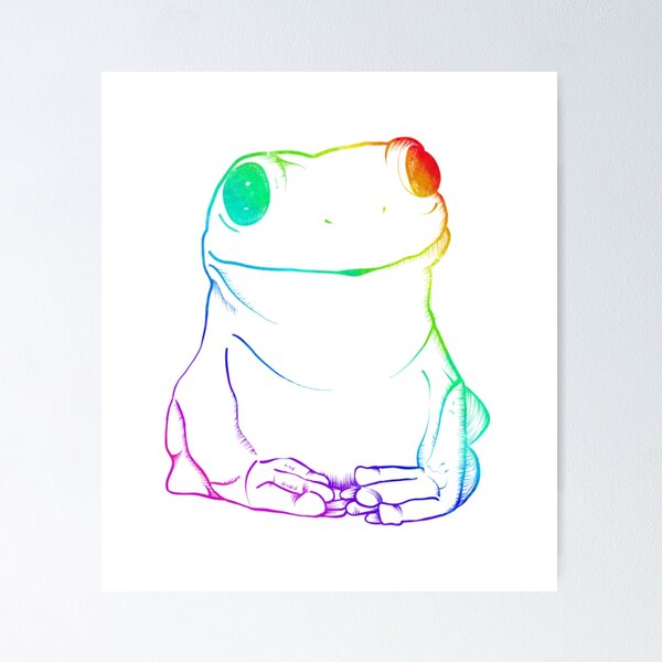 Item preview, Polite Little Frog VII designed and sold by velvetearth.