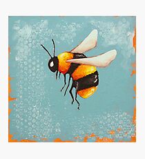 Bee Painting three Photographic Print