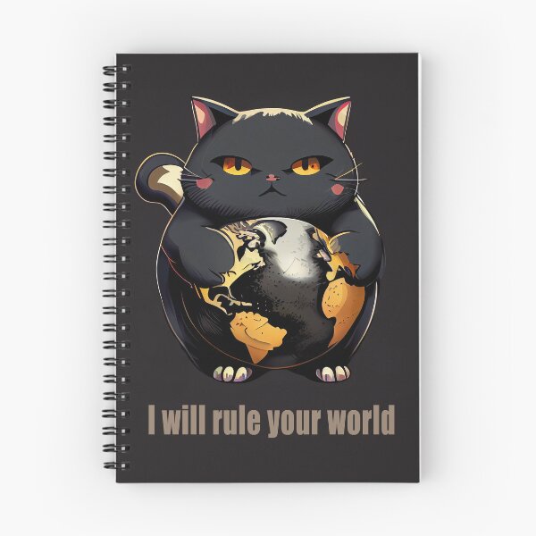 Item preview, Evil cat rule world designed and sold by Quiki.