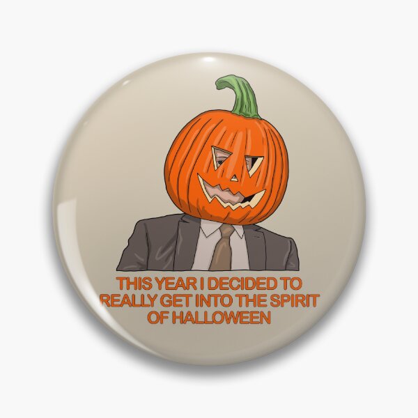 Item preview, Dwight Halloween Pumpkin designed and sold by thebcarts.