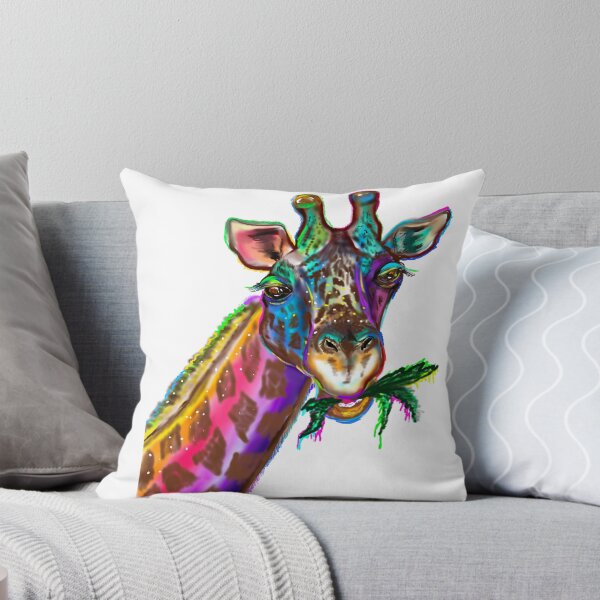 Item preview, Funky Retro Vintage Flower Power Cute Giraffe designed and sold by Artonmytee.