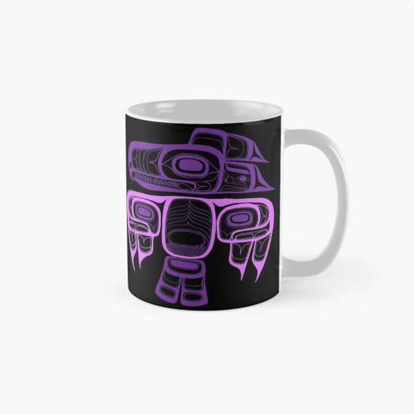 Item preview, Native American Style Art: Tlingit thunderbird purple designed and sold by aapshop.