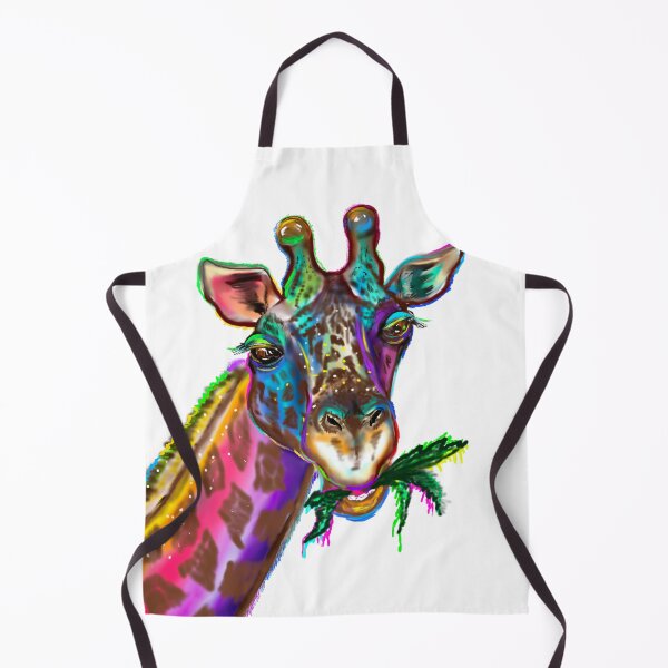 Item preview, Funky Retro Vintage Flower Power Cute Giraffe designed and sold by Artonmytee.