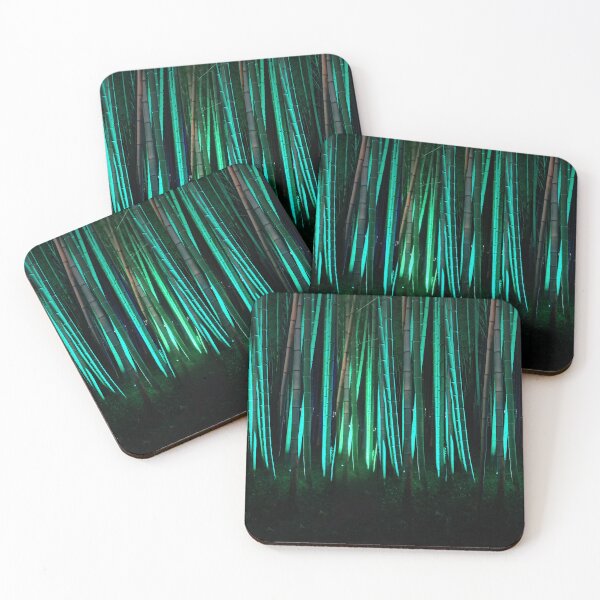 Item preview, Bamboo abstract multi color pattern designed and sold by SmashLights.