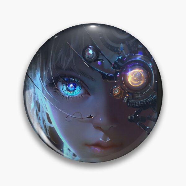 Item preview, cyborg girl designed and sold by arashiiwakiri.