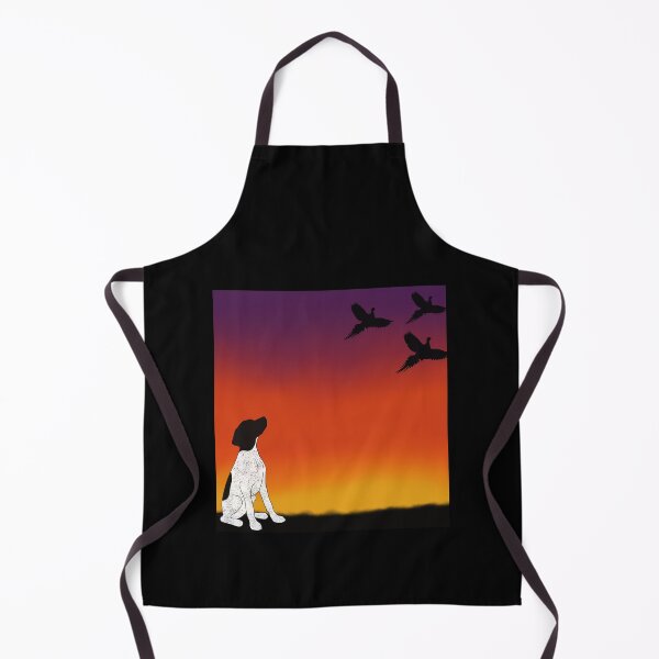 Item preview, Black Roan German shorthair pointer sunset designed and sold by Horsequeenozie.