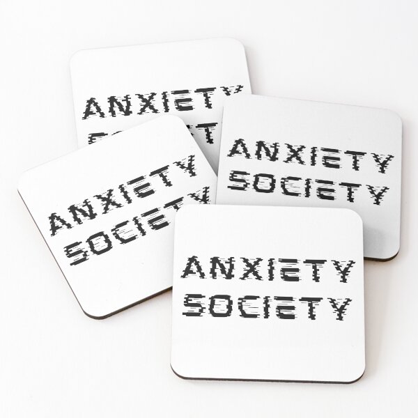Item preview, Anxiety Society designed and sold by TheBoldResolve.