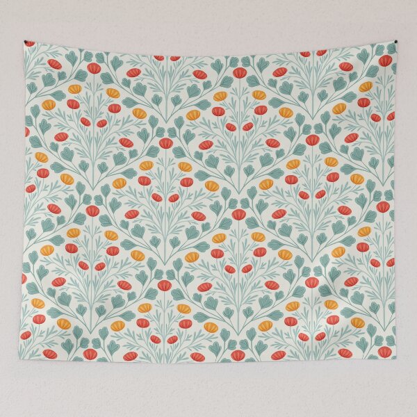 Item preview, Floral diamond I designed and sold by mudai-art.