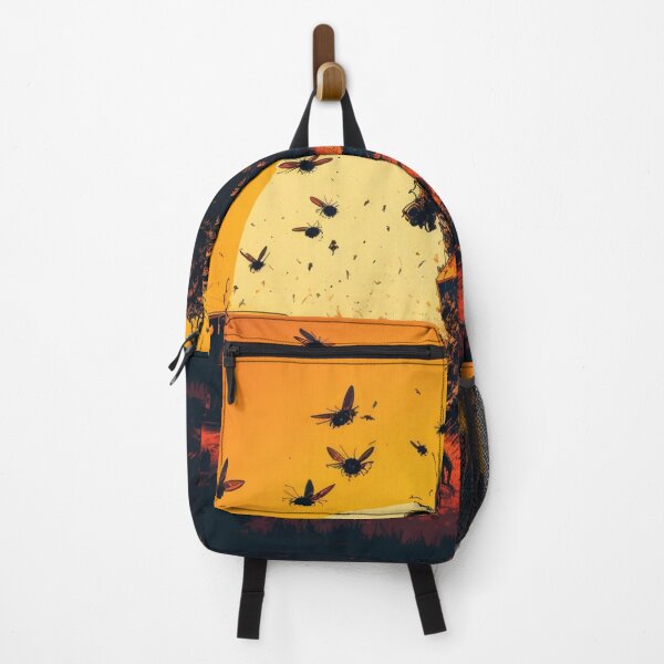 Item preview, Mutated Bee Swarm In Post Apocalyptic Streets designed and sold by Nightarcade.