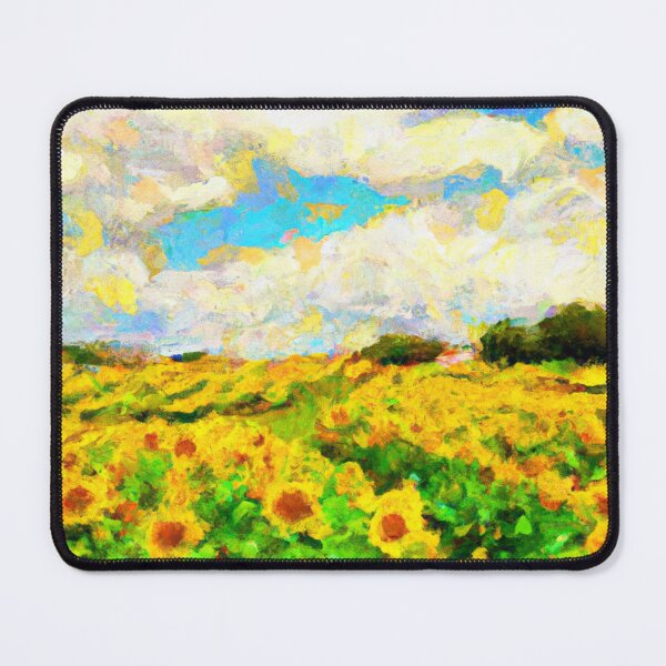 Item preview, Sunflower Field Painting Van Gogh Style designed and sold by JanesCreations.