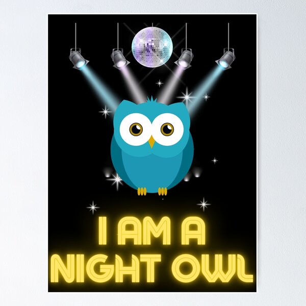 Item preview, Night owl designed and sold by Arthur-08.