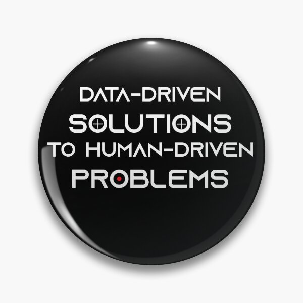 Item preview, Texto blanco de soluciones basadas en datos designed and sold by DaneSullivan.