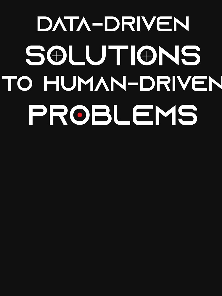 Thumbnail 7 of 7, Active T-Shirt, Data Driven Solutions white text designed and sold by DaneSullivan.