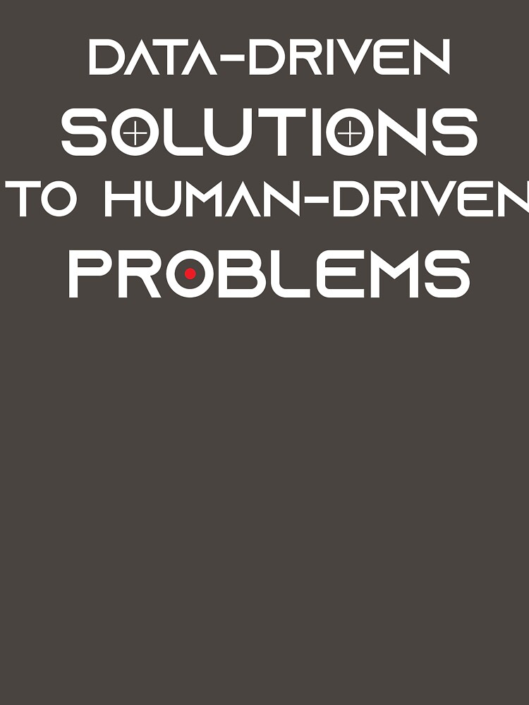 Thumbnail 7 of 7, Classic T-Shirt, Data Driven Solutions white text designed and sold by DaneSullivan.