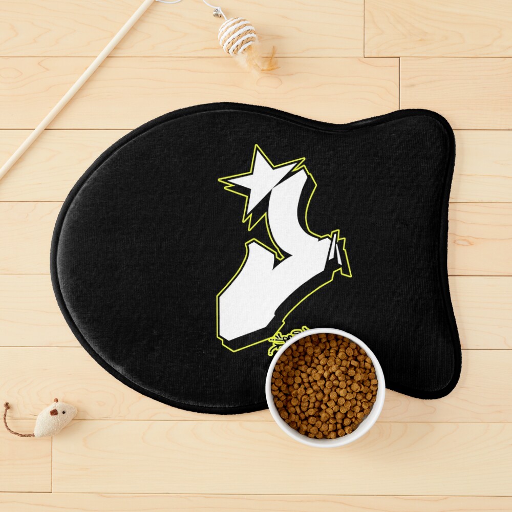 Graffiti Cat Food Mat - ZezeLife