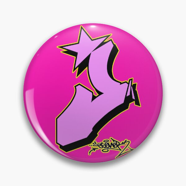 Item preview, PINK LETTER J BY ESONE URBAN GRAFFITI STREET STYLE  designed and sold by GraffitiBomberZ.