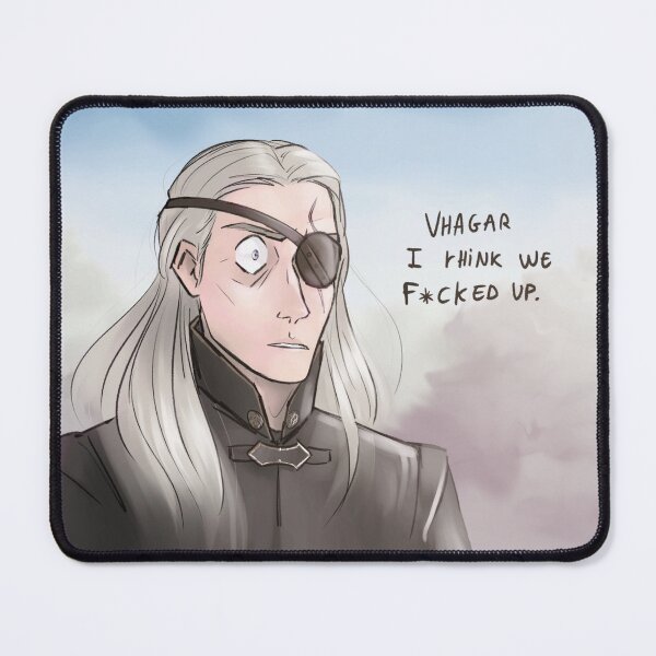 Item preview, ''Vhagar I think we f*cked up.'' - Aemond Targaryen designed and sold by Valka-Arialitan.