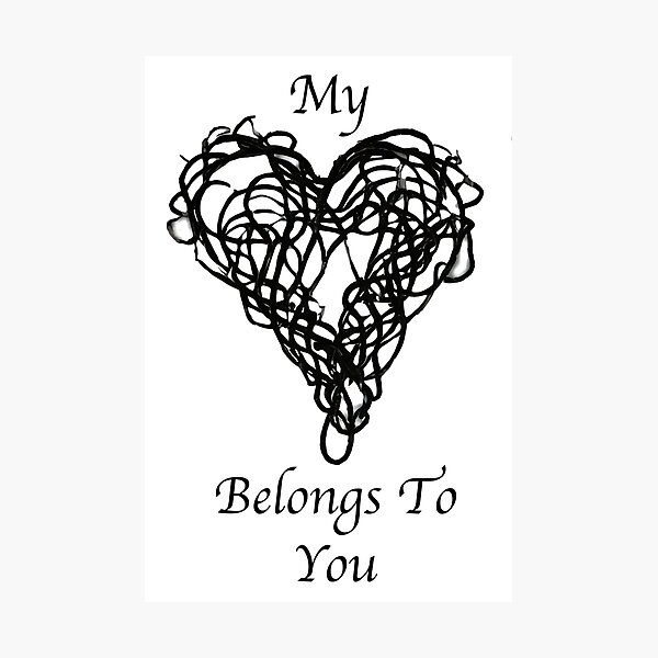 Item preview, My Heart Belongs To You designed and sold by CallaCoralia.