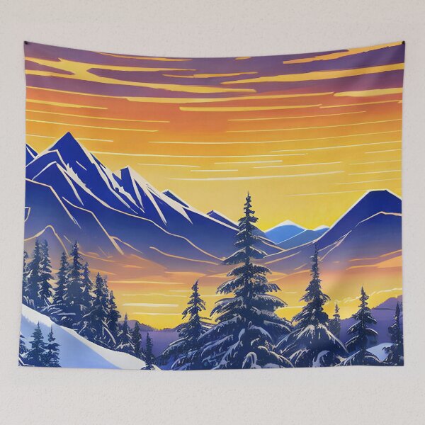 Item preview, Breathtaking Snowscape designed and sold by ElLocoMus.
