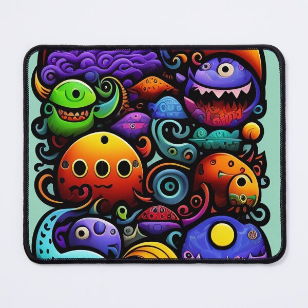 Item preview, Cartoon monster art #3 designed and sold by CyberArtsy.