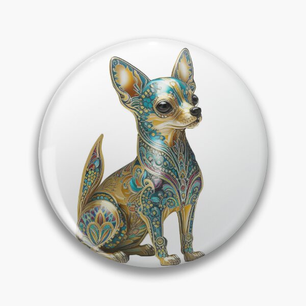 Artikelvorschau, Filigraner Chihuahua entworfen und verkauft von Solace Sparkles.
