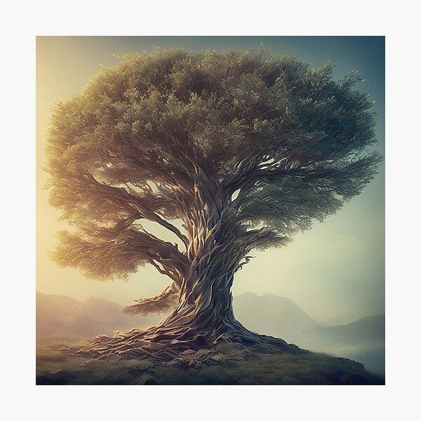 Item preview, The Tree of Life - Concept Art - Printable Art - Wall Art designed and sold by Excelsior--.