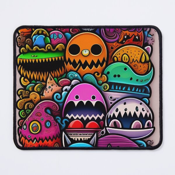 Item preview,  Cartoon monster art #4 designed and sold by CyberArtsy.