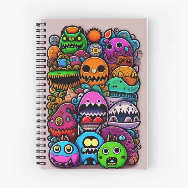 Item preview,  Cartoon monster art #4 designed and sold by CyberArtsy.