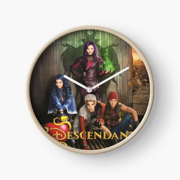 Descendants TV Show D3 Clock