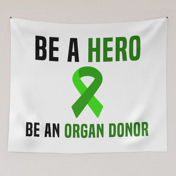Item preview, Be A Hero Be An Organ Donor designed and sold by Color-Sparkle.