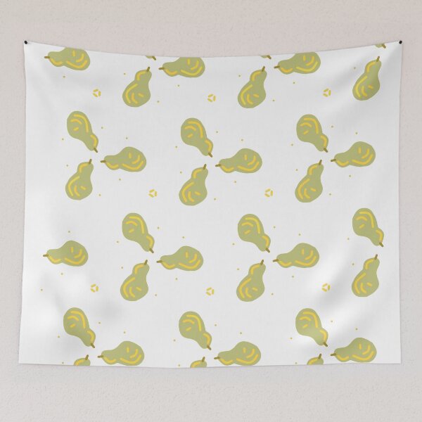 Item preview, Yellow-Green Pear Pattern designed and sold by Betty Mackey.