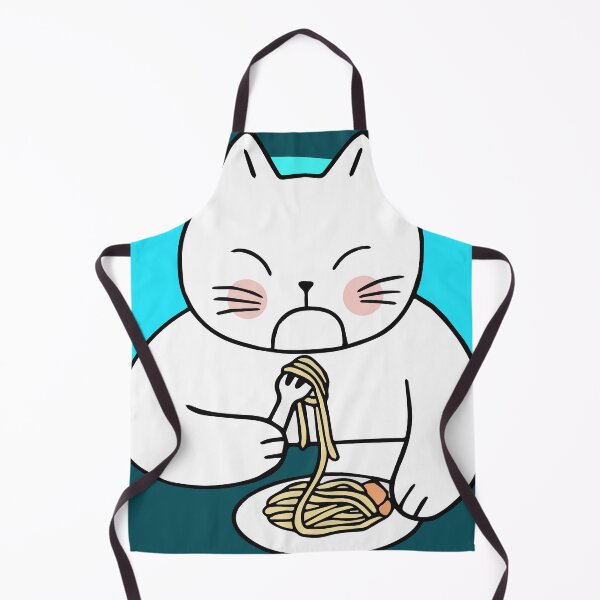 Item preview, Copie de cat eating spaghetty designed and sold by MooddyyShop.