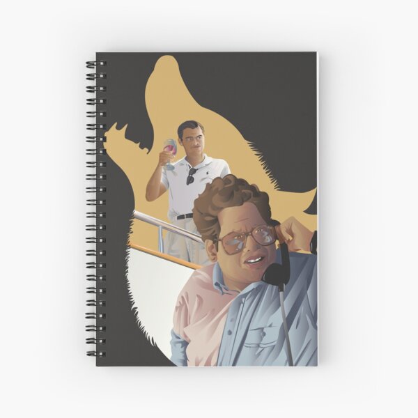 Wolf of Wallstreet Spiral Notebook