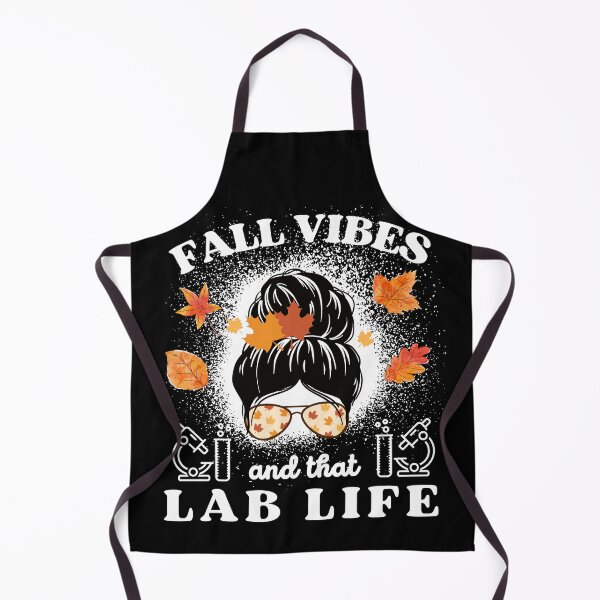 Item preview, Fall vibes and that lab life for chic scientist autumn vibes for lab technician designed and sold by Lady-Frost.