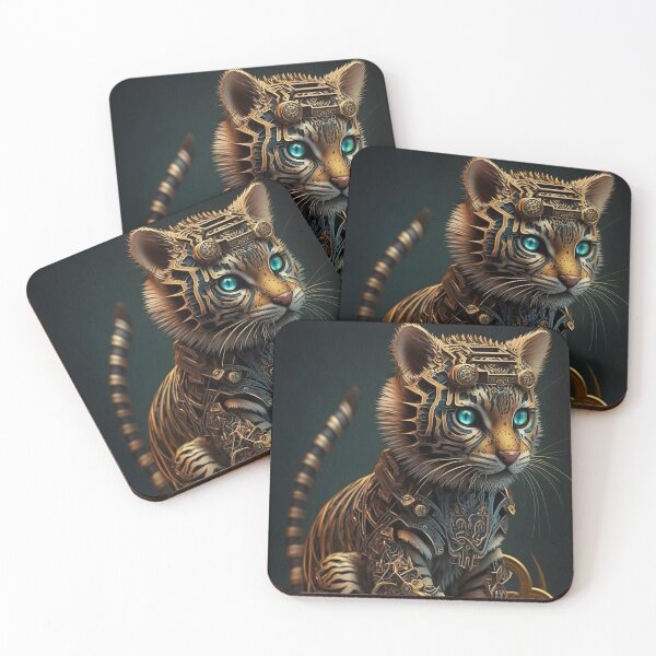 Item preview, Steampunk Tiger Cub designed and sold by Mono.fi Studios.