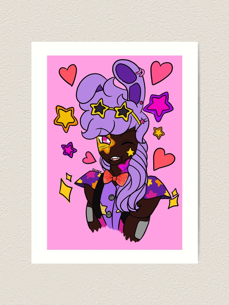 Glamrock Bonnie Art Board Print for Sale by ColaCarnage