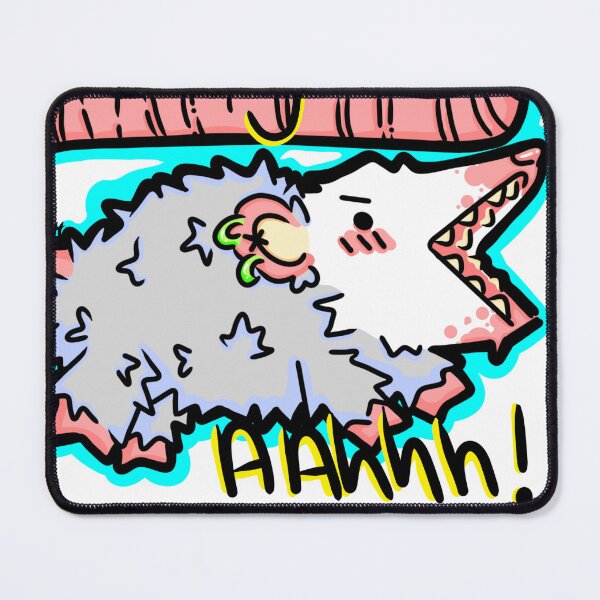 Item preview, Screaming Opossum No Background designed and sold by fidgettbiscuit.