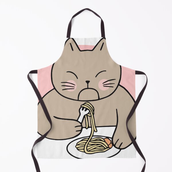 Item preview, Copie de cat eating spaghetty designed and sold by MooddyyShop.