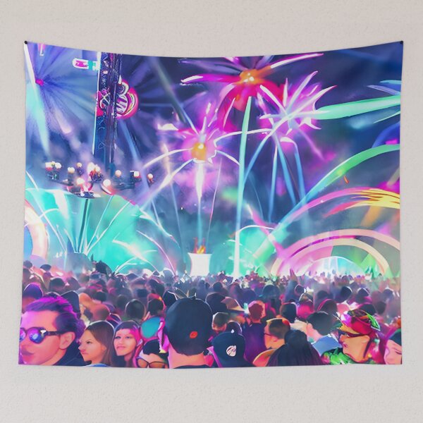 Item preview, Colorful Bright and Bold Partygoers designed and sold by ElLocoMus.