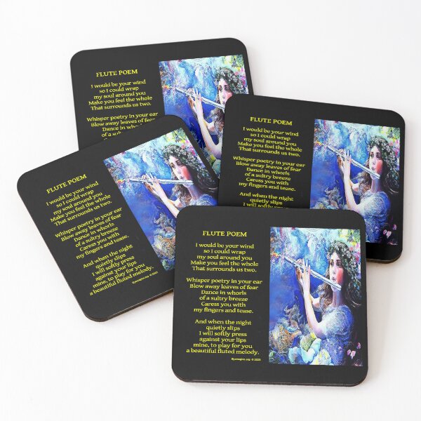 Item preview, Flute Poem designed and sold by EyeMagined.