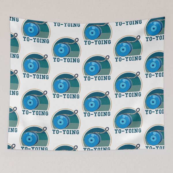 Item preview, retro yoyo world, nostalgic art designed and sold by Design_for_merch.