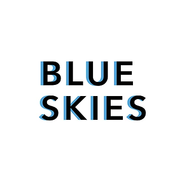 Artwork thumbnail, Blue Skies Text by Reeseworks