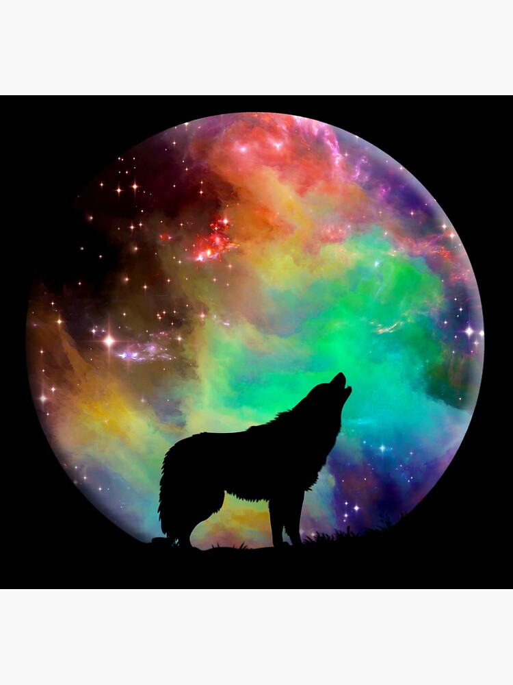 galaxy howling wolf galaxy howling wolf
