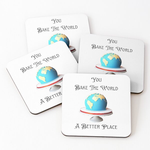 Item preview, You Bake The World A Better Place - Funny And Cute Quotes designed and sold by Designspot2020.