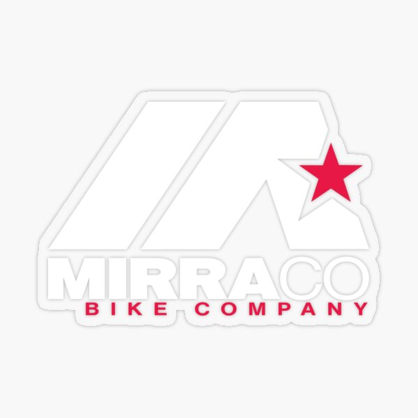 Mirraco BMX Dave Mirra White Sticker for Sale by brocklarock