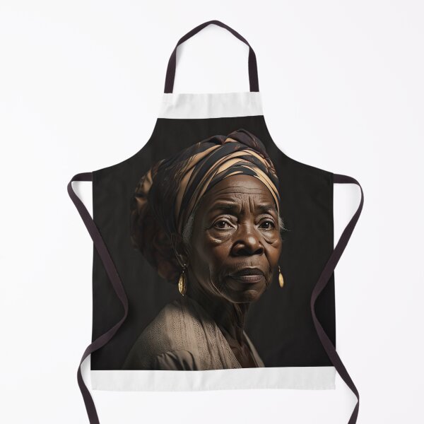 Item preview, Nice portrait of a stylish dressed older African woman designed and sold by 12points.