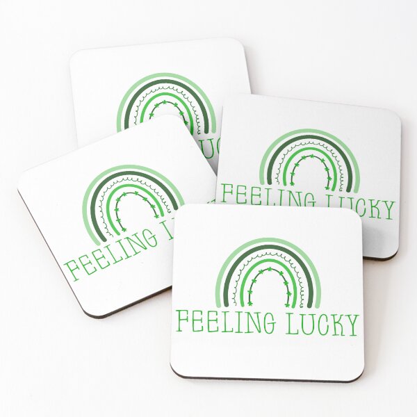 Item preview, Feeling Lucky designed and sold by QuartzLettering.